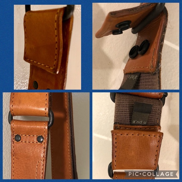 aunts & uncles Leather Saddle Bag, Shoulder or Crossbody Bag - Picture 10 of 15